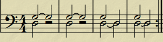Double Stops on the Upright Bass - Figure 1