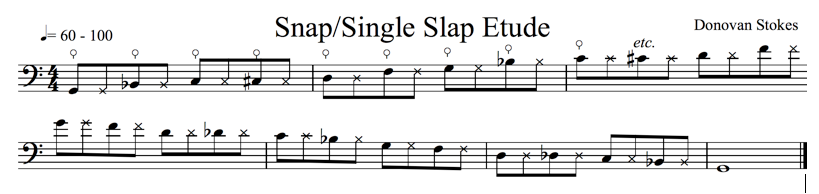 Fig. 3: Snap/Single Slap (click to enlarge)