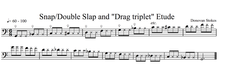 Fig. 5: Snap/Double Slap and Drag triplet (click to enlarge)