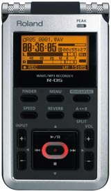 Roland R-05 Wave/MP3 Recorder