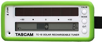 TASCAM TC-1S Solar Powered Tuner