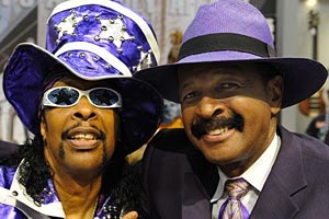 Bootsy Collins and Larry Graham