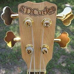 SD Curlee Classic headstock