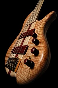 May Custom Bass close-up