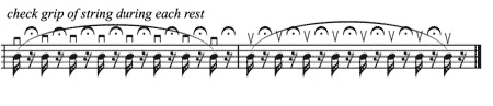 Consistent Weight and Legato Bowing - figure 2