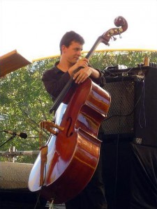 Olivier Babaz with upright