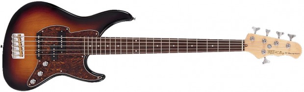 Fret-King Black Label Series Perception 5-String Bass Guitar