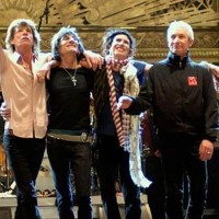 Rolling Stones Rehearsing with Bill Wyman