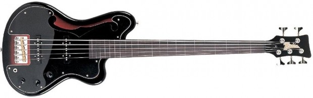 Italia Imola 5-string bass guitar - Black finish