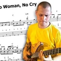 Transcription: “No Woman, No Cry” Solo Bass Arrangement