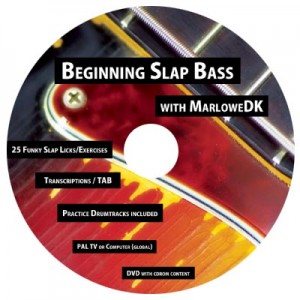 Beginning Slap Bass DVD with MarloweDK