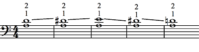 Lower note stable - Ex. 1