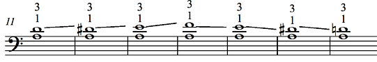 Lower note stable - Ex. 2