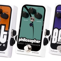 Pigtronix Introduces Three New Bass Effects Pedals