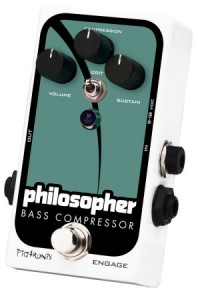Pigtronix Philosopher Bass Compressor pedal