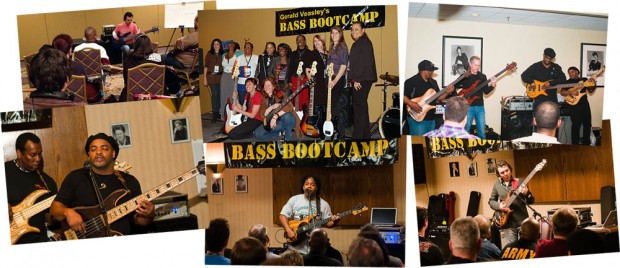 Gerald Veasley's Bass BootCamp Photo Collage
