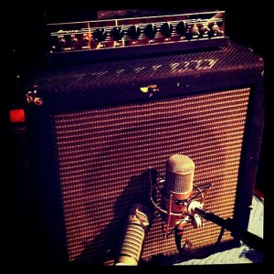 Mic and bass amp