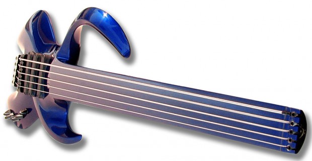 BassLab STD Blue Fretless Bass