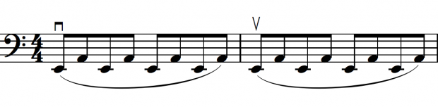 Open Strings Warmup Exercise