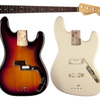 Fender Now Offering Precision and Jazz Bass Replacement Bodies and Necks