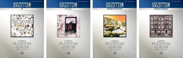 Alfred Music's Led Zeppelin Platinum Bass Titles
