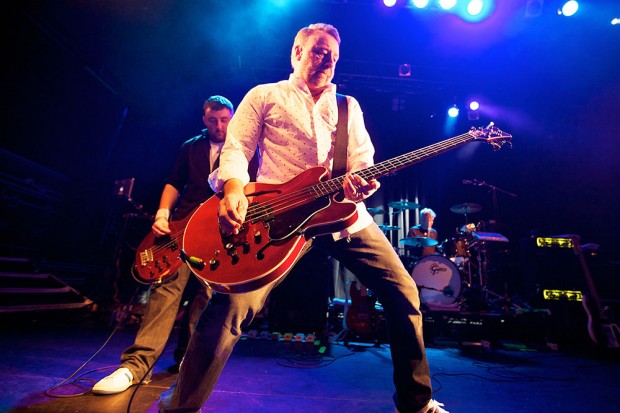 Peter Hook with son Jack