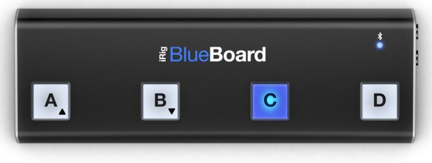 IK Multimedia iRig BlueBoard Wireless MIDI Pedalboard