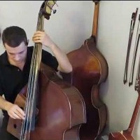 Olivier Babaz: “Teen Town” on Double Bass and Kalimba