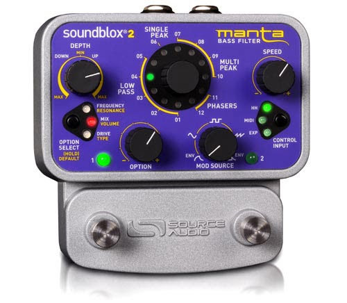 Source Audio Introduces Manta Bass Filter