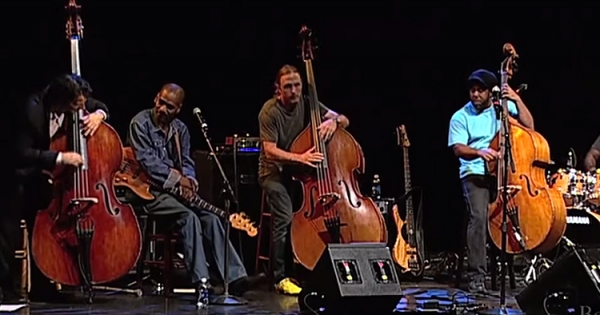 John Patitucci, Victor Wooten, Victor Bailey, and Steve Bailey: Double Bass Jam