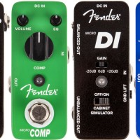 Fender Launches Four New Micro-Sized Pedals