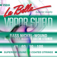 La Bella Unveils Vapor Shield Treated Bass Strings