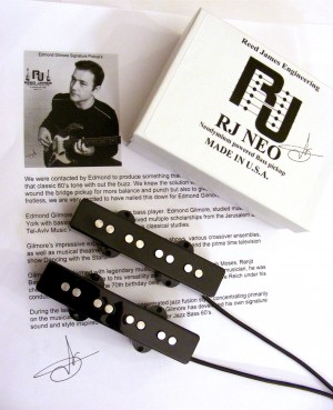 Reed James Engineering Edmond Gilmore Signature Pickup Set with packaging