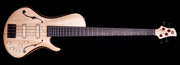 Turan Guitars TG Semi-Hollow Bass