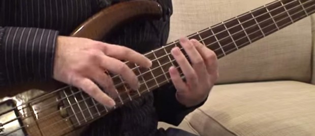 Rob Smith - two-handed bass tapping