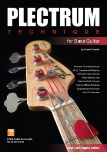 Plectrum Techniques for Bass Guitar
