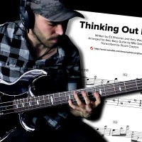 Bass Transcription: Miki Santamaria’s “Thinking Out Loud” Solo Bass Arrangement
