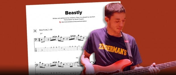 Vulfpeck Beastly Bass Transcription