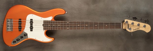 Sadowsky Satin Series 21-fret Orange Bass