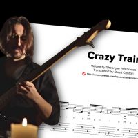 Bass Transcription: Gheorghe Postoronca’s “Crazy Train”