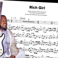 Bass Transcription: Scotty Edwards’s Bass Line on Hall & Oates’s “Rich Girl”