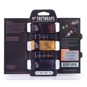 Gruv Gear FretWraps Wood 3-Pack String Muters
