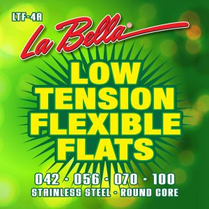 La Bella Low Tension Flexible Flats LTF-5A Bass Strings