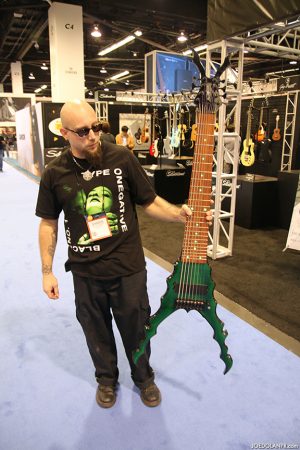 Shawn Shannon with bass