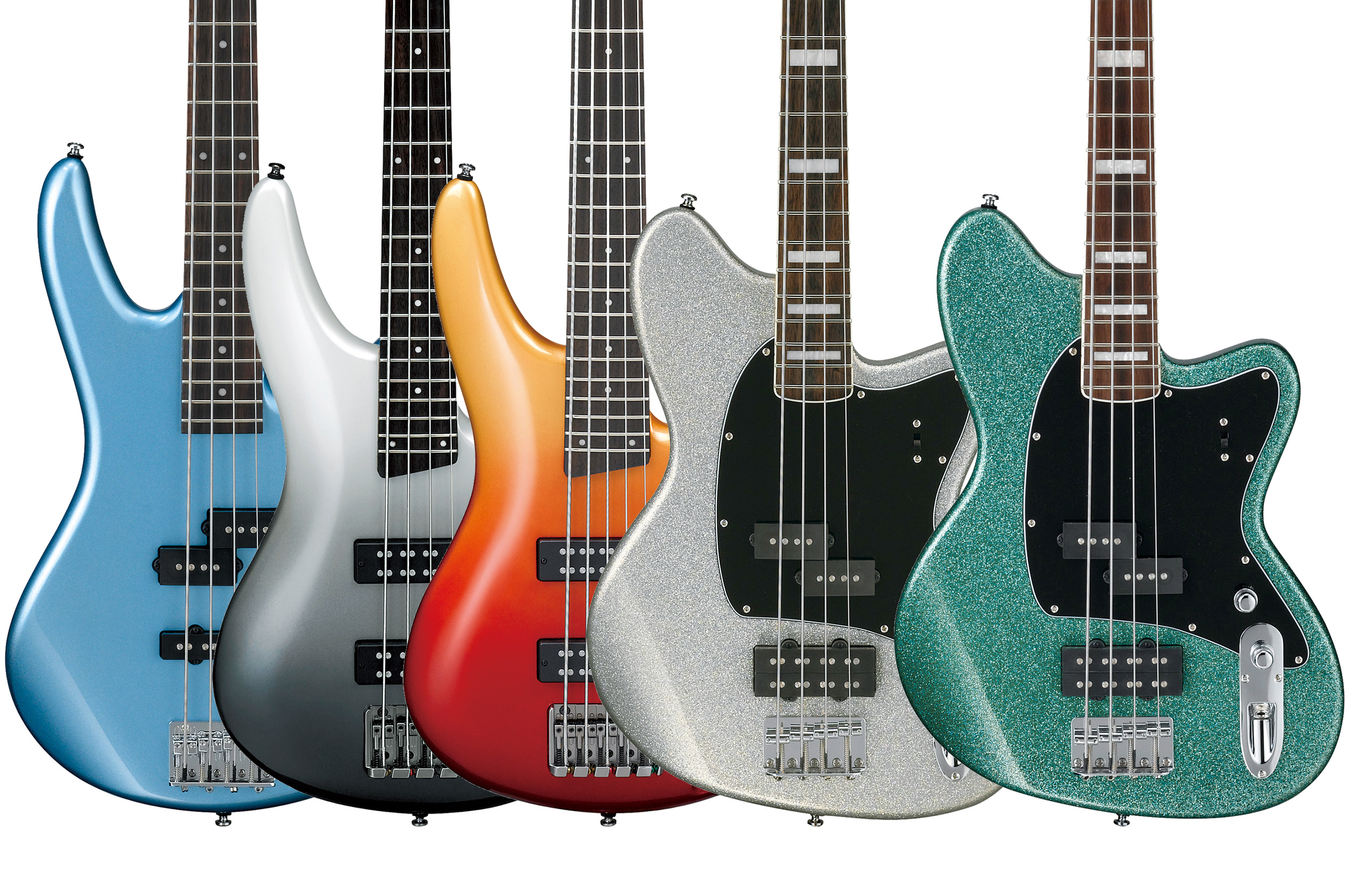 Ibanez New Summer 2016 Bass Finishes