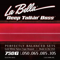La Bella 760FS Flat Wound Strings