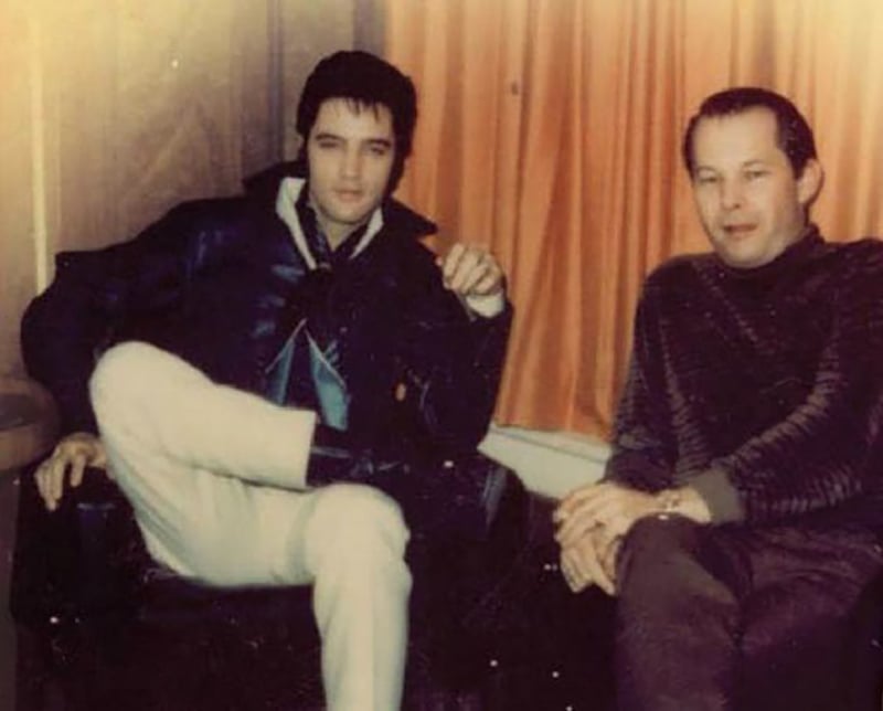 Tommy Cogbill with Elvis