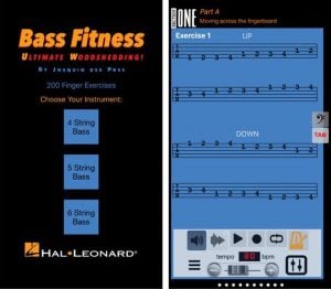 The Bass Fitness App Screenshot