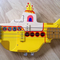 Bass of the Week: The Painted Player Yellow Submarine Bass