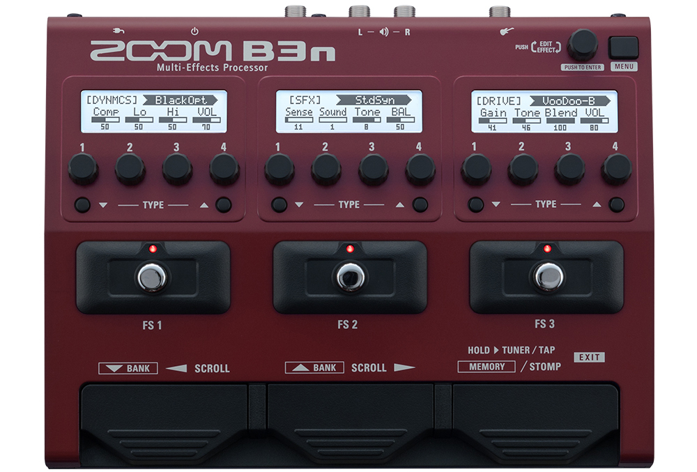 Zoom B3n Multi-Effects Processor